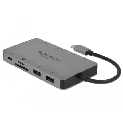 Docking Station USB Type-C 4K - HDMI / VGA / USB 3.1 / SD / LAN / PD 3.0 2