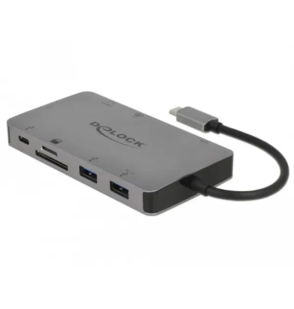 Docking Station USB Type-C 4K - HDMI / VGA / USB 3.1 / SD / LAN / PD 3.0