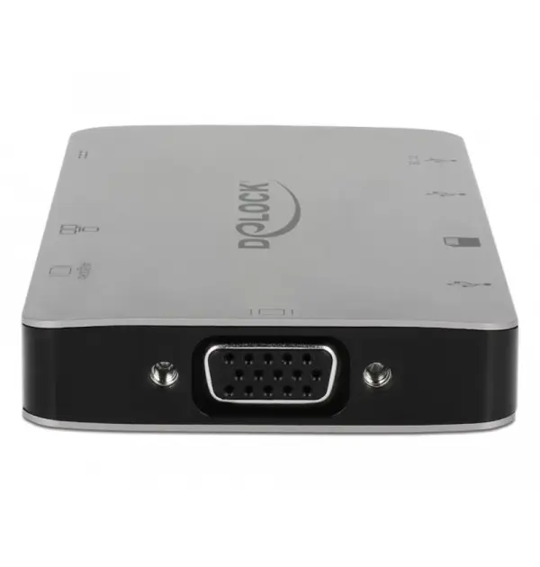 Docking Station USB Type-C 4K - HDMI / VGA / USB 3.1 / SD / LAN / PD 3.0
