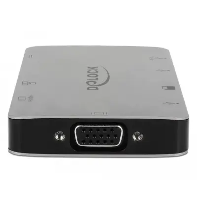 Docking Station USB Type-C 4K - HDMI / VGA / USB 3.1 / SD / LAN / PD 3.0