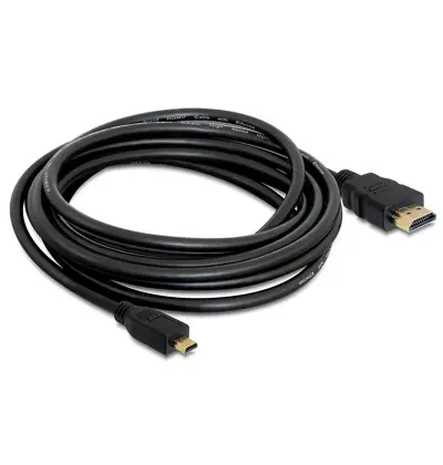 Cavo High Speed HDMI con Ethernet A maschio - Micro-D maschio 2 m 2