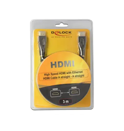 Cavo High Speed HDMI con Ethernet – HDMI A maschio - HDMI A maschio dritto/dritto 3 m  2