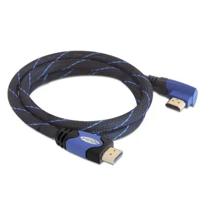 Cavo High Speed HDMI con Ethernet – HDMI A maschio - HDMI A maschio angolato 4K 3 m