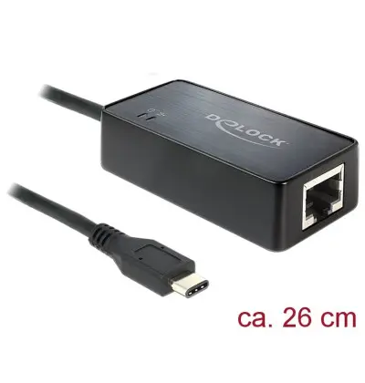 Adaptateur USB Type-C - 1x Gigabit LAN 10/100/1000 Mbps