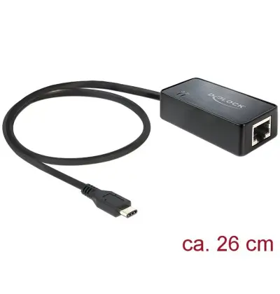 Adattatore USB Type-C - 1x Gigabit LAN 10/100/1000 Mbps 2