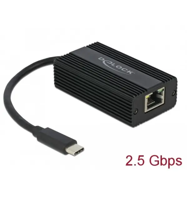 Adaptateur USB Type-C - 1x Gigabit LAN 2,5 Gbps